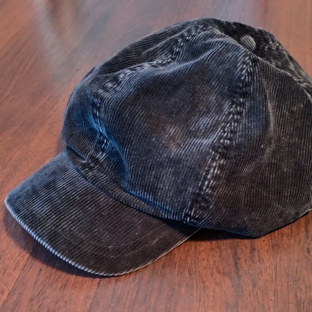 RETRO CORDUROY NEWSBOY CAP
